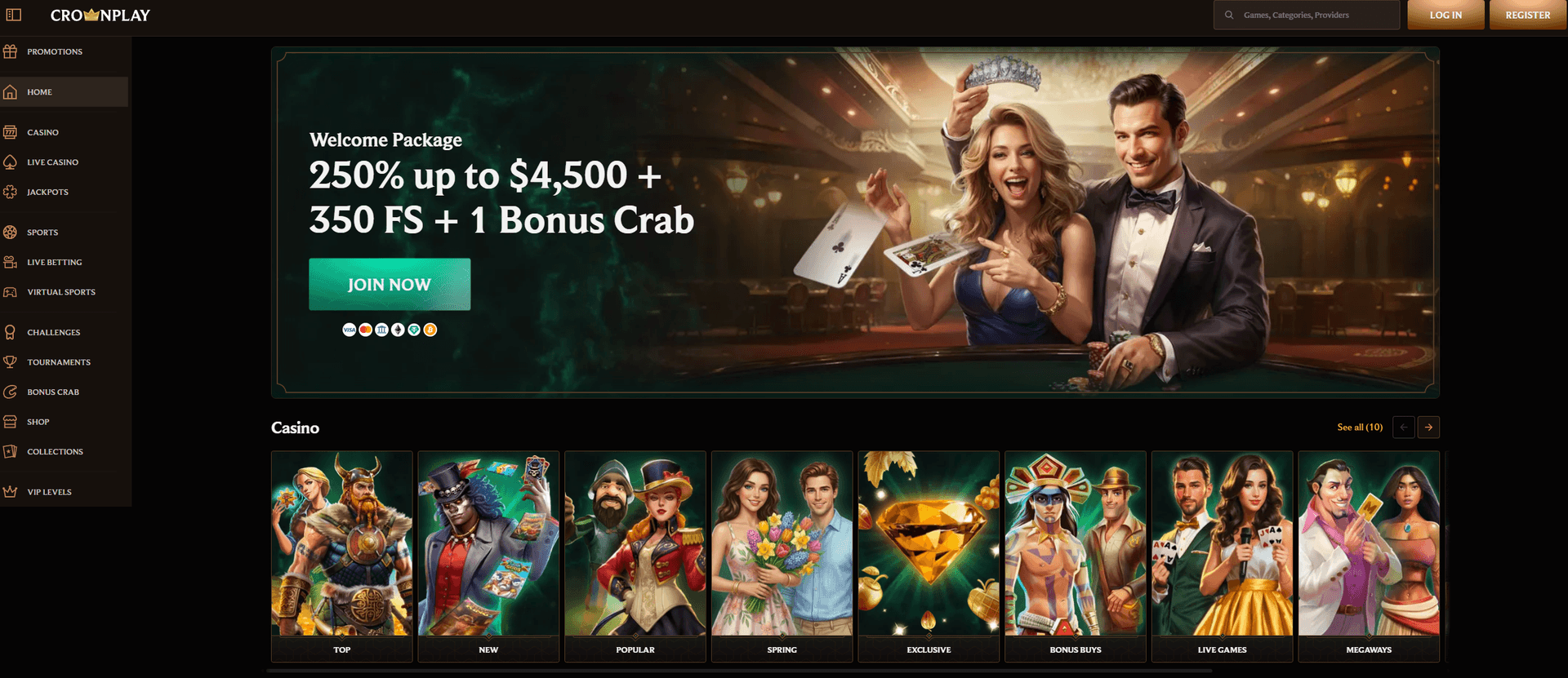 CrownPlay Ausländ Online Casino